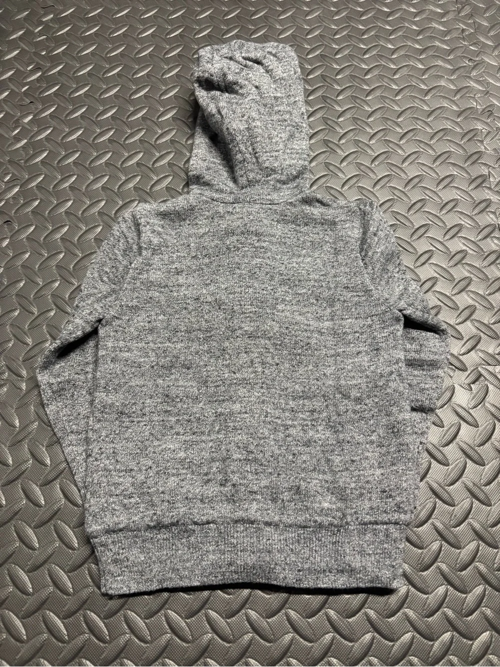 Baby Gap Hooded Toggle Sweater Jacket 5T Gray Knit Cozy Fall Winter